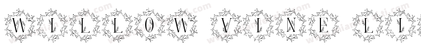 Willow Vine Light字体转换